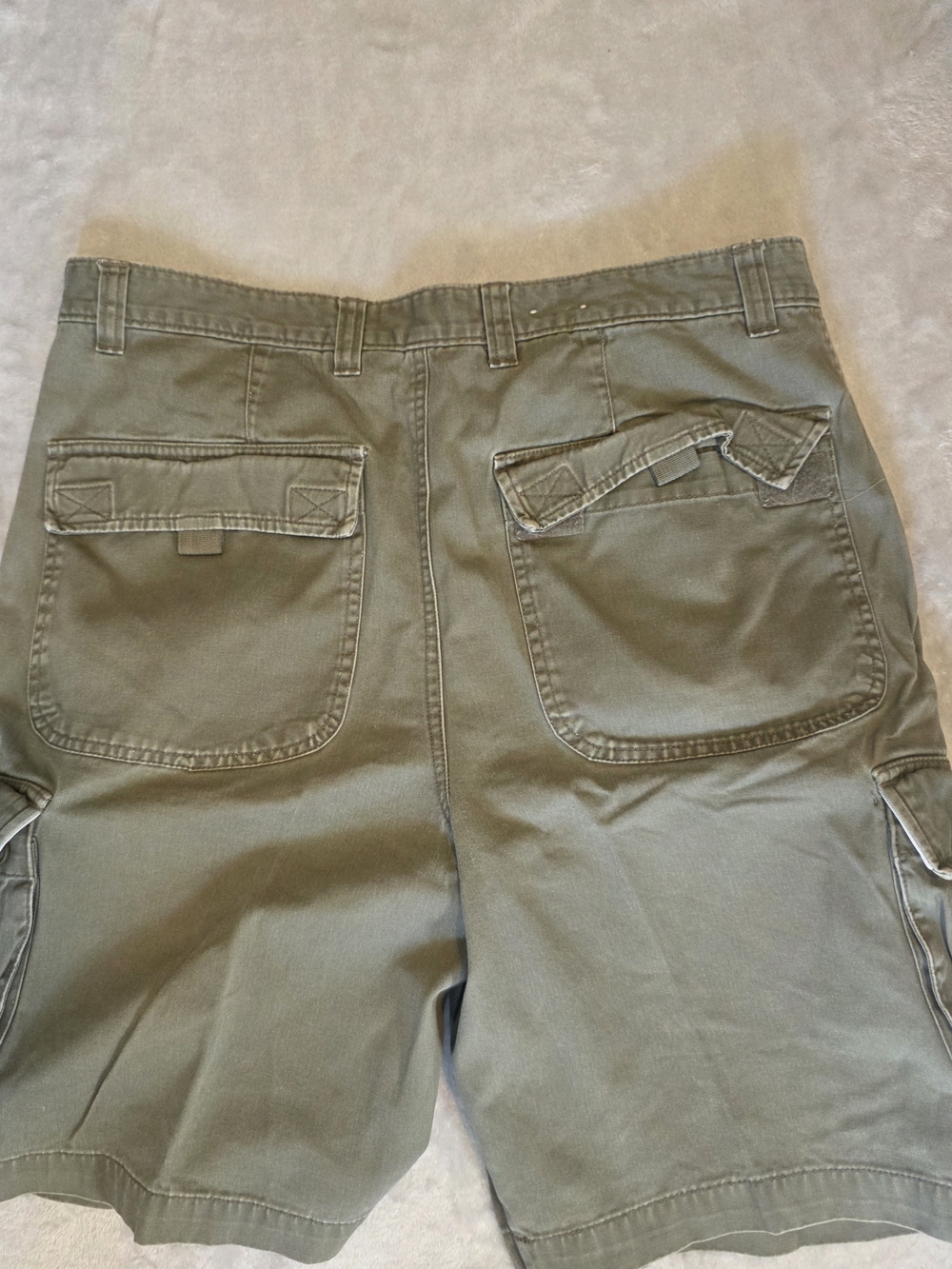 Sonoma Men's Cargo Shorts in Olive Green